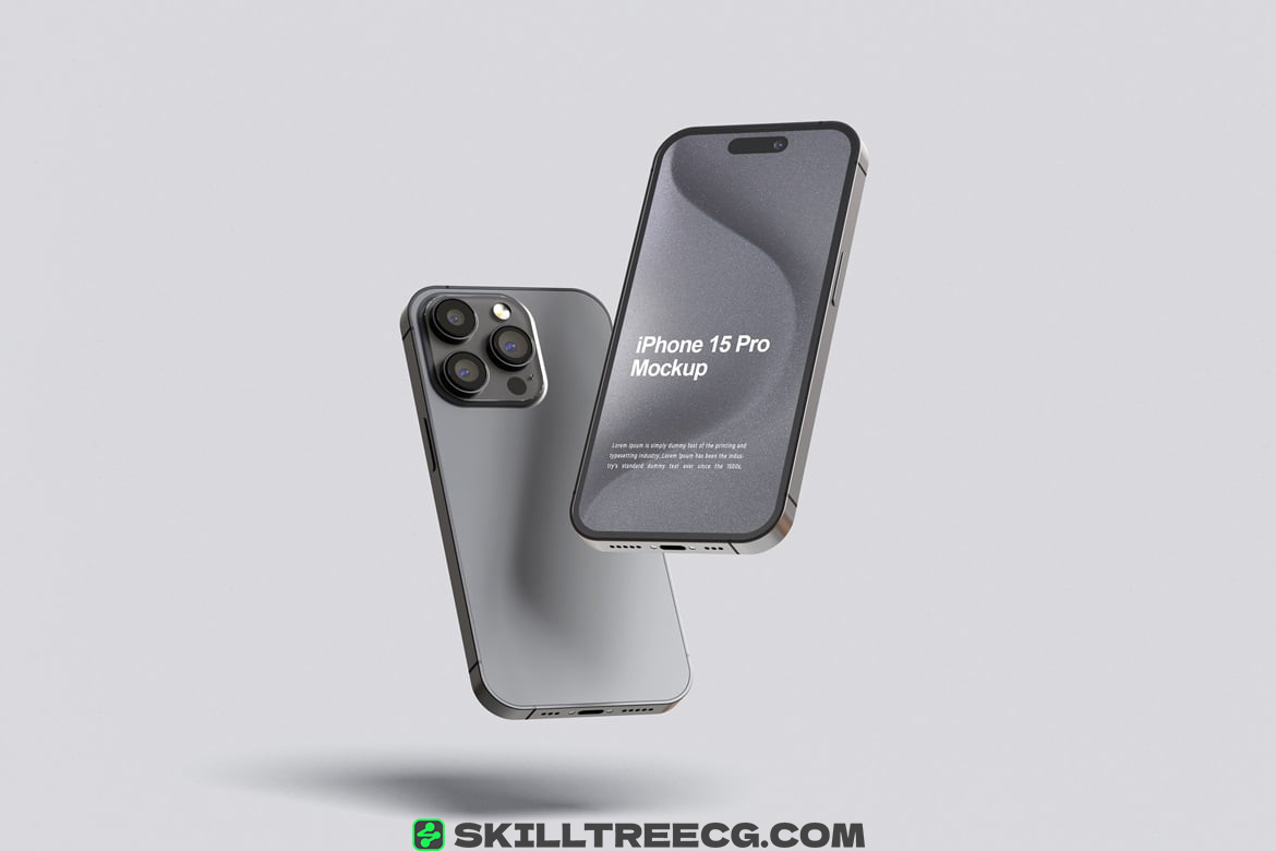 图片[3]-Phone 15 Pro Mockup（112442）-技能树